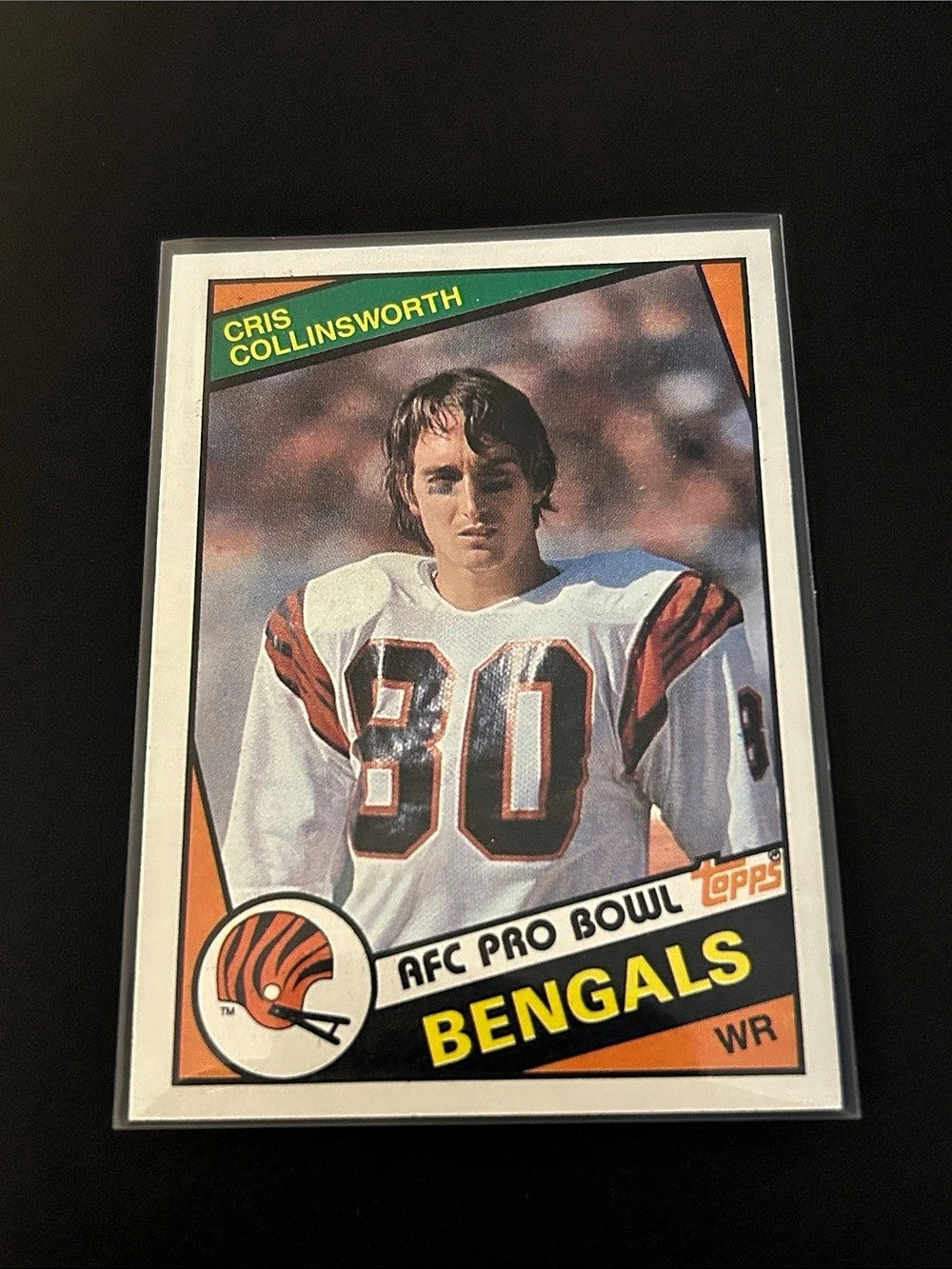 Topps AFC Pro Bowl #7 Cris Collinsworth Football Card